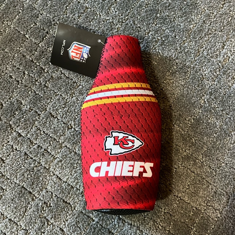 Kansas City Chiefs bottle koozie